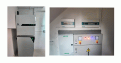 AlphaEss Hybrid Energy Storage System - ด้านซ้ายINVERTER+BATTERY ด้านขวา SIEMENS SOLAR BOX